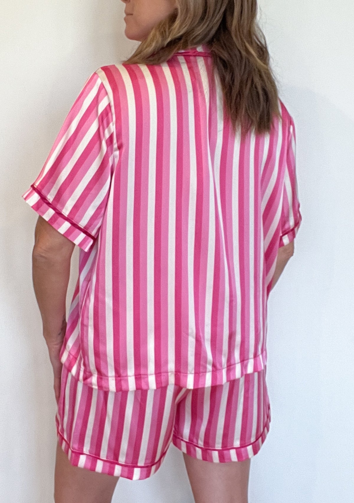 Angel Stripe PJ Set