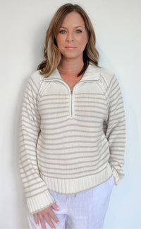 Bar Harbor Zip Up Sweater