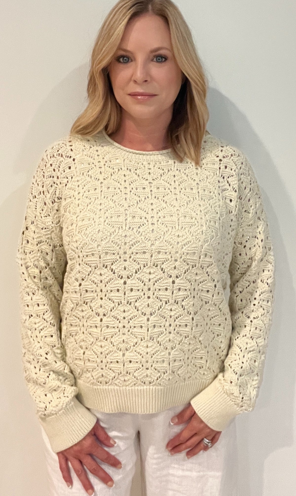 Oatfield Knit Sweater-Natural