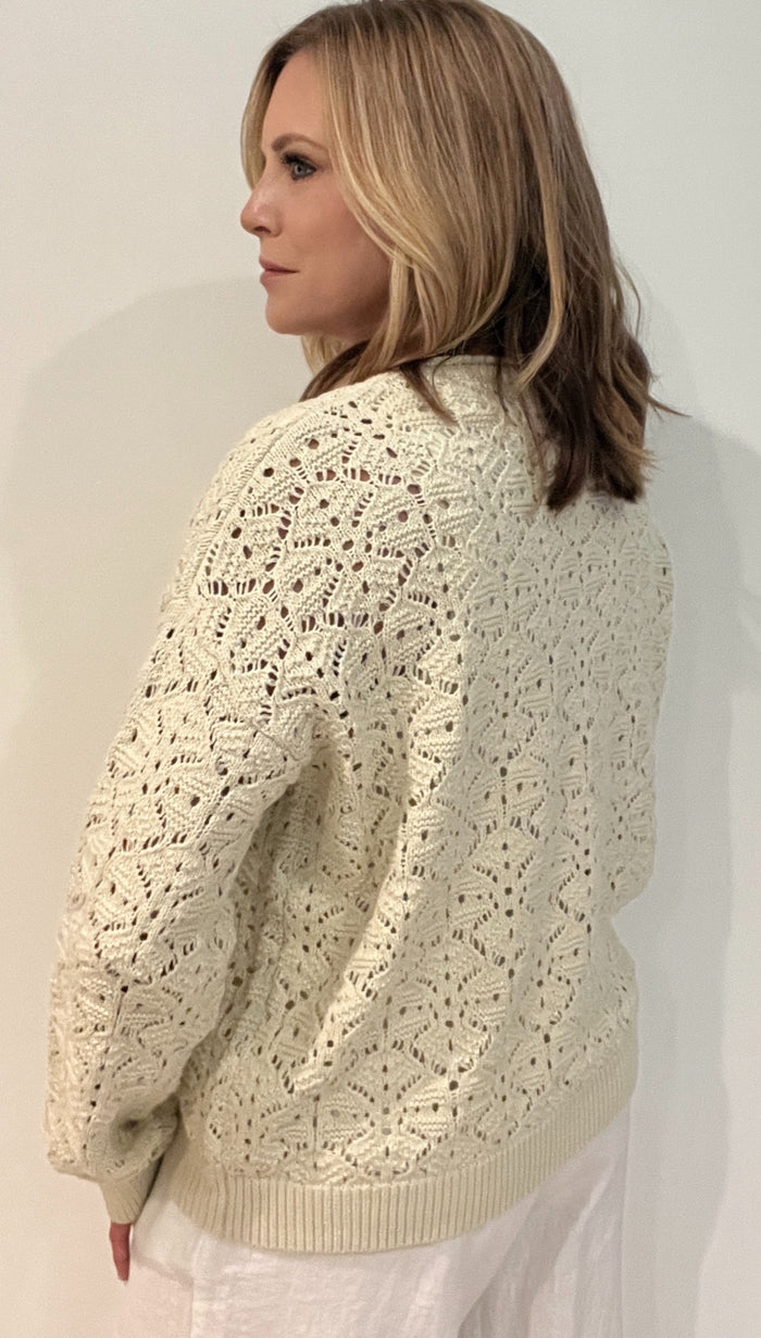 Oatfield Knit Sweater-Natural