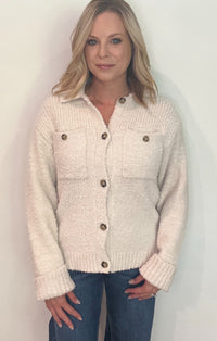 Drifter Cardigan-Sand