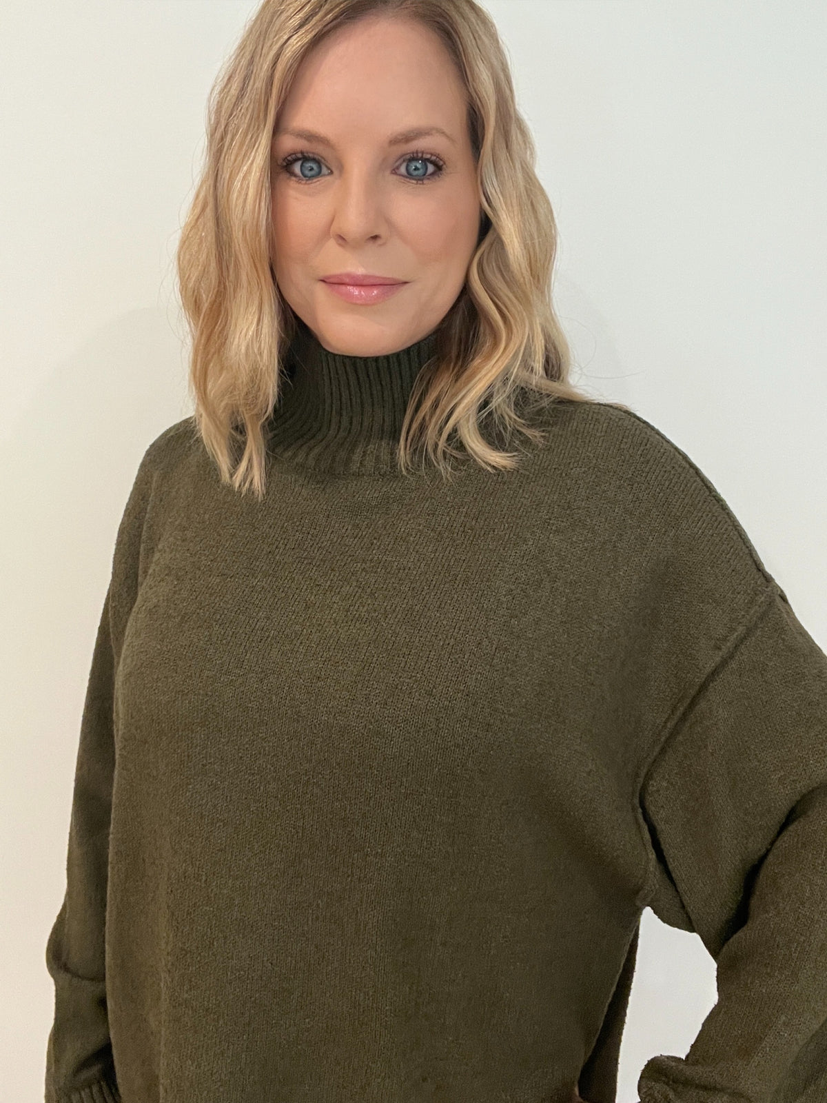 Olivia Sweater-Olive