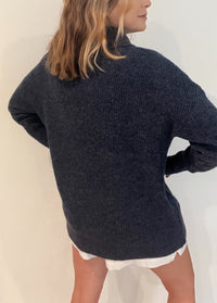 Riverbend Cardigan-Navy