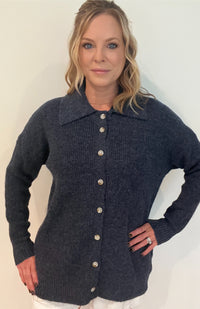 Riverbend Cardigan-Navy