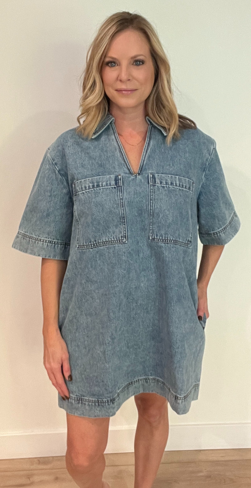 Amber Jean Denim Dress