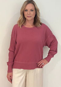 Harvest Thermal Top-Raspberry