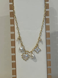 Pearl Charm Necklace