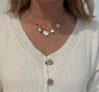Pearl Charm Necklace