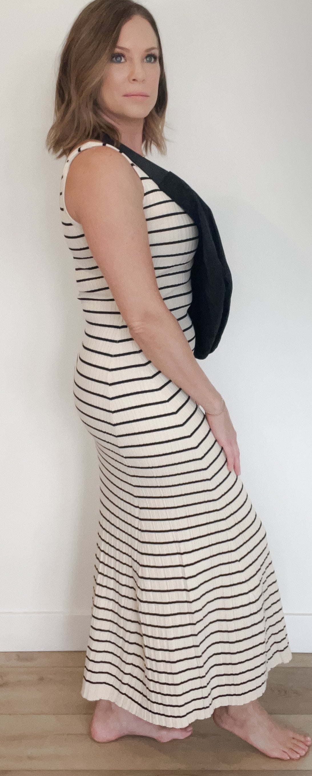 Ren Striped Knit Dress