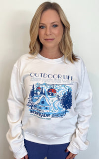 Winter Wonderland Sweatshirt-White