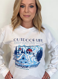 Winter Wonderland Sweatshirt-White