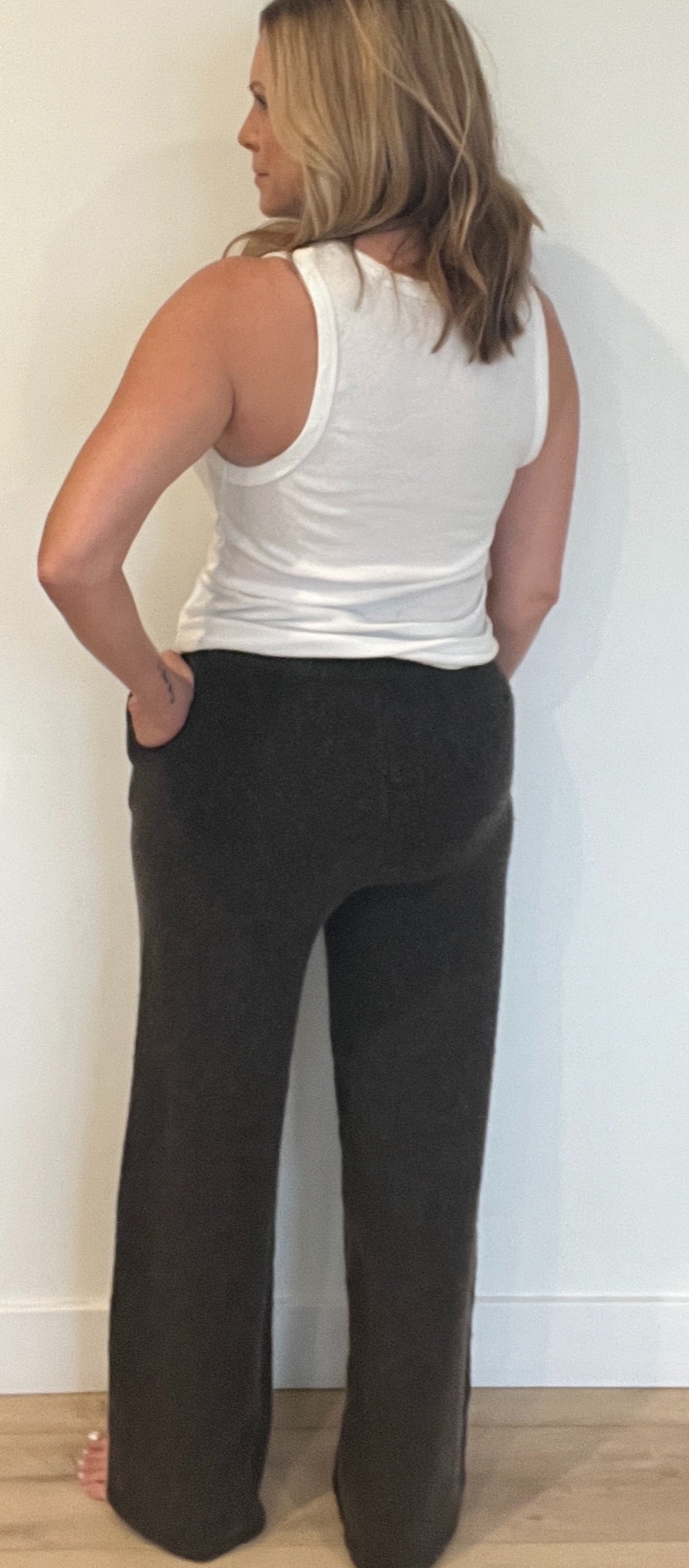 Winter Knit Pants-Mocha