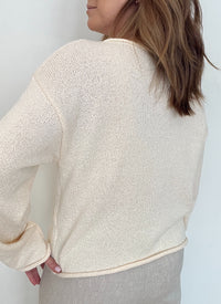 Evening Sun Sweater-Cream