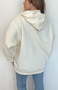 RESTOCKED-Saturdays Oversized Hoodie-Cream