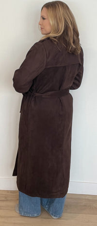 The Briar Suede Trench