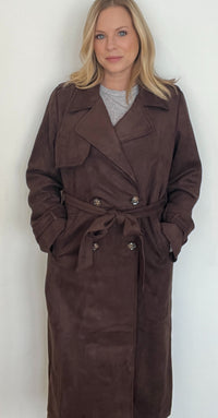 The Briar Suede Trench