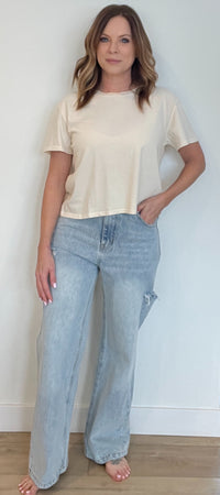 Coastal Chill Relaxed Denim