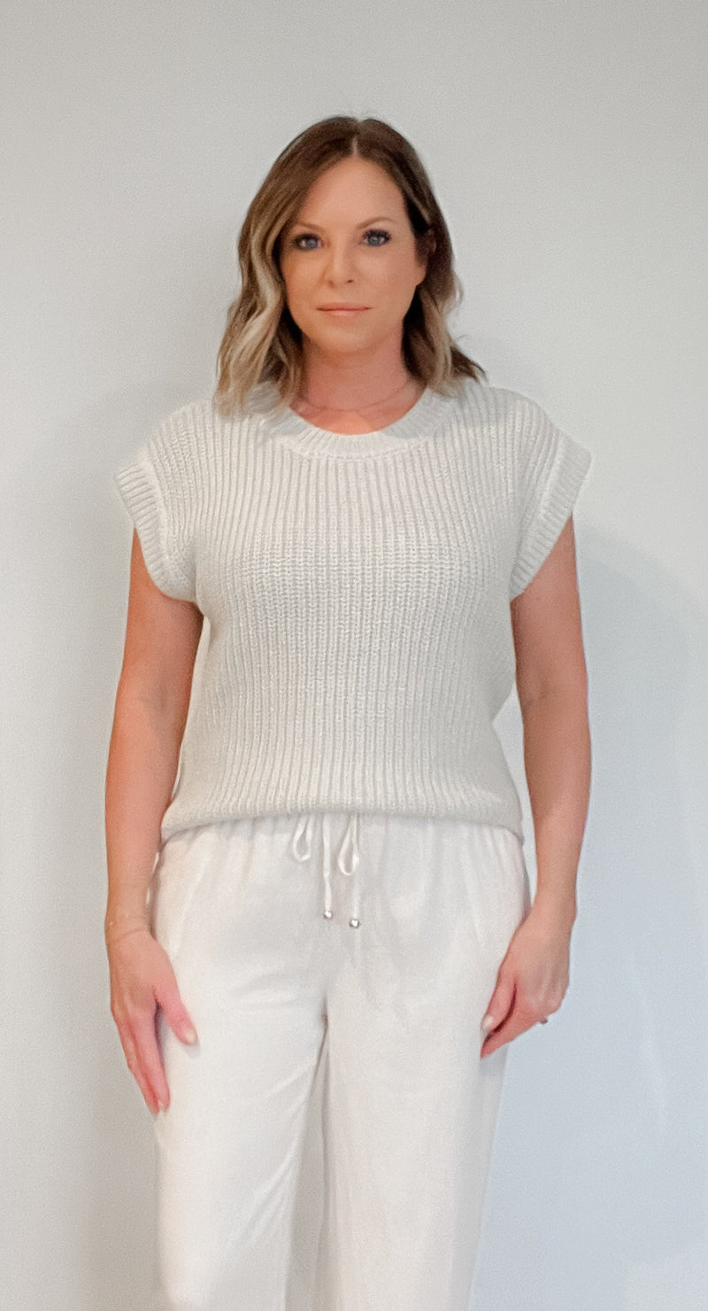 Tiffany Sweater Top-Oatmeal