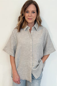 Grey Skies Cotton Top