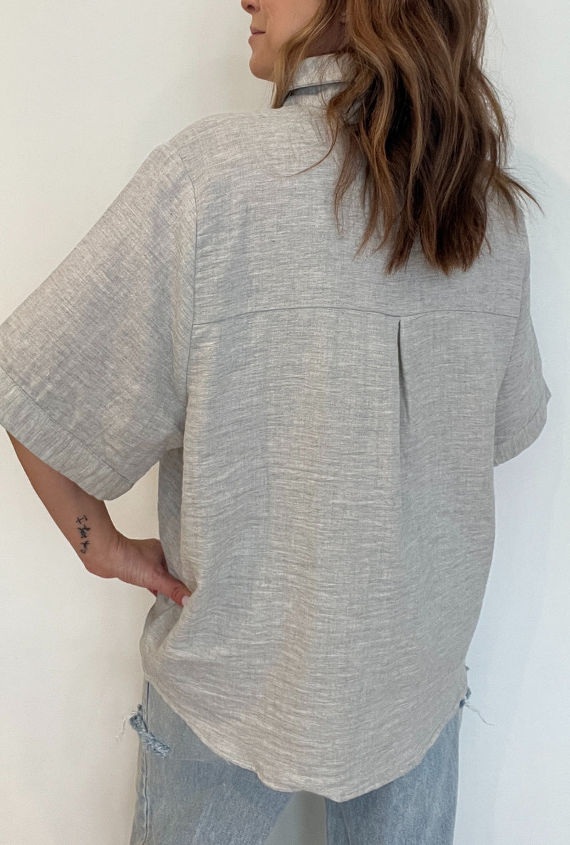 Grey Skies Cotton Top