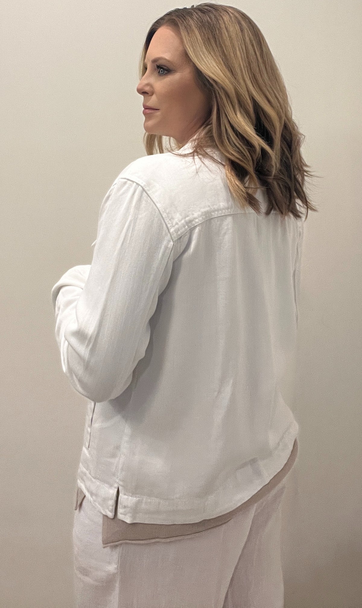 White Waters Jacket-White