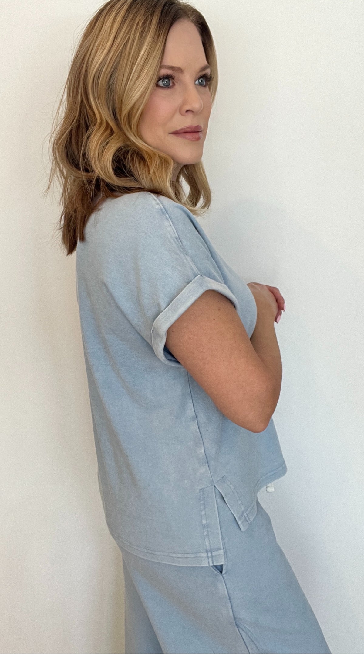 Logan Tee-Light Blue