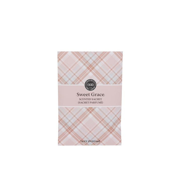 Sweet Grace Scented Sachet-Plaid