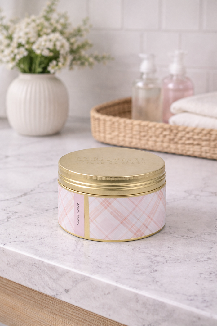Sweet Grace 3-Wick Tin Candle