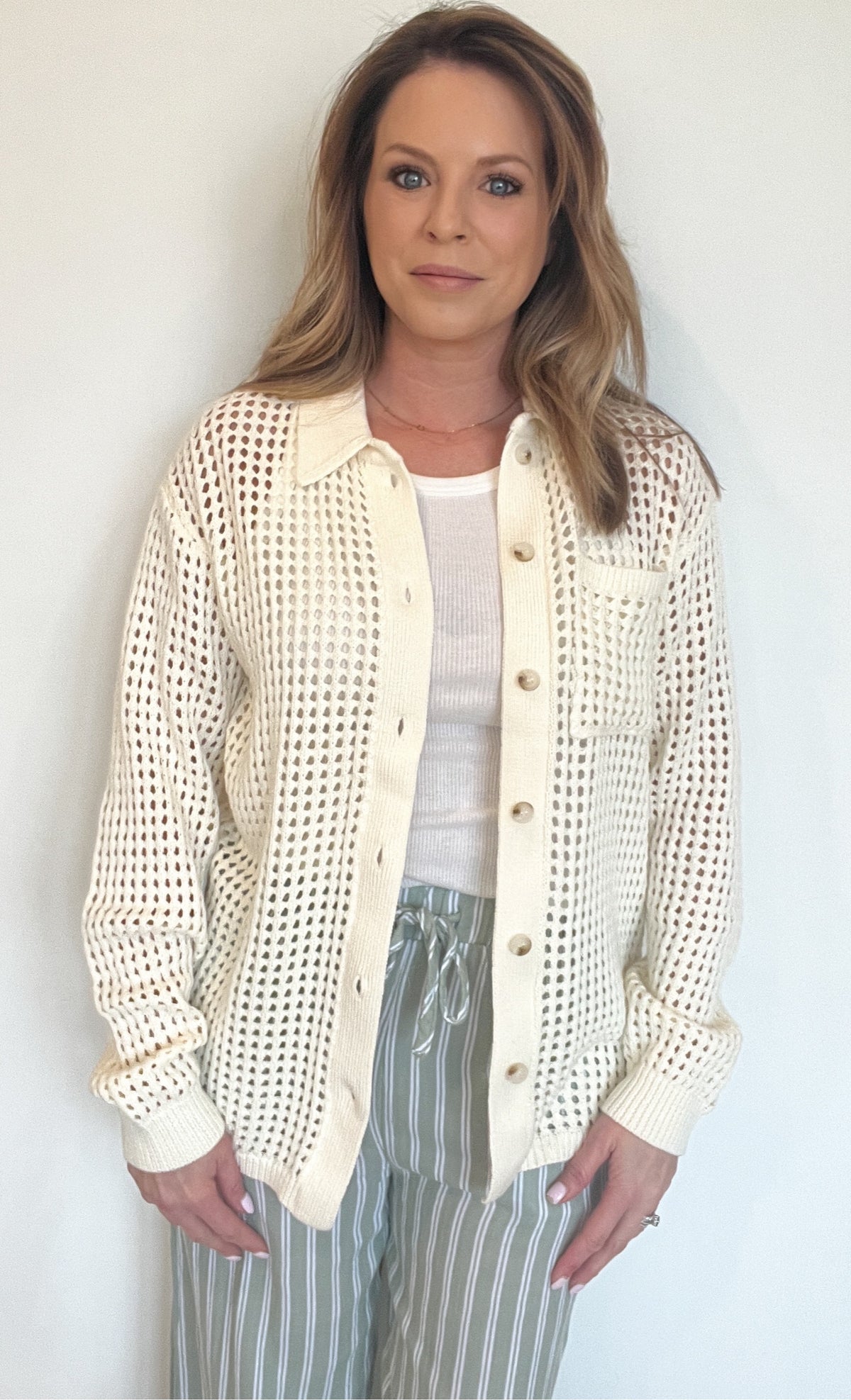 Spring Shore Jacket-Cream