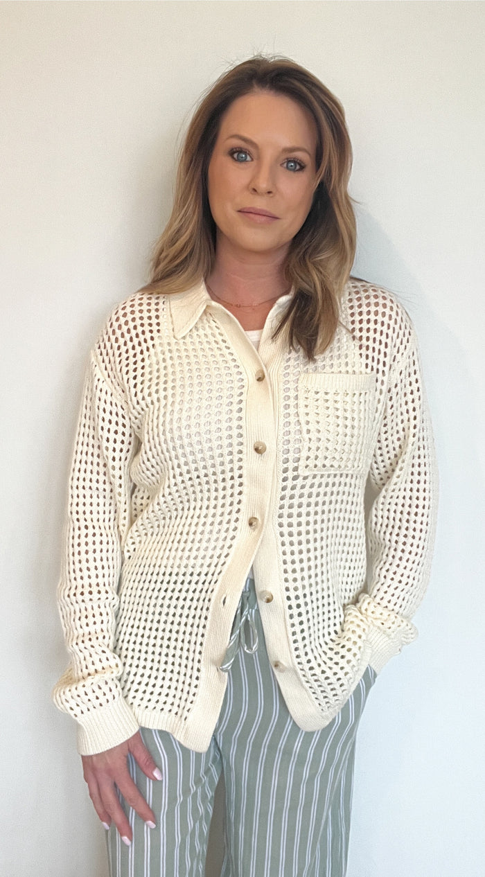 Spring Shore Jacket-Cream