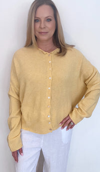 Shelby Cardigan-Honey
