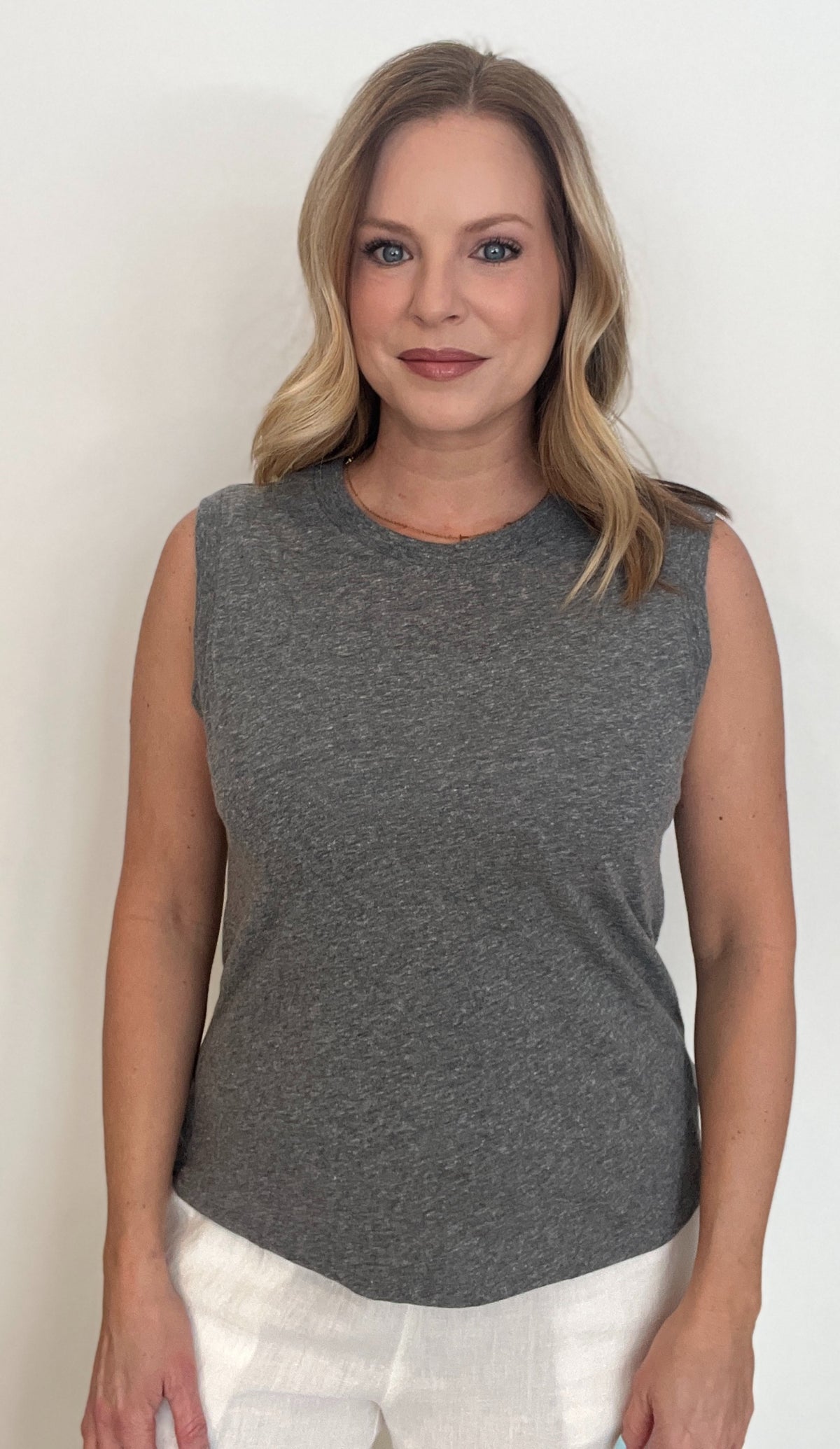 The All Day Tank-Grey