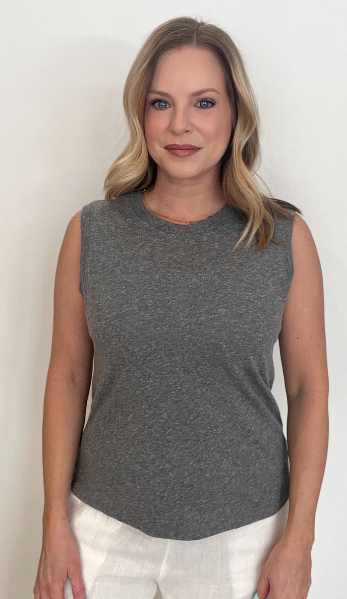 The All Day Tank-Grey