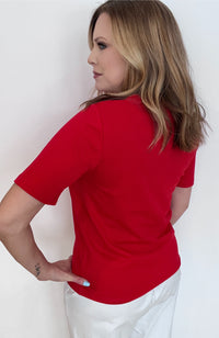 The Perfect Tee-Red