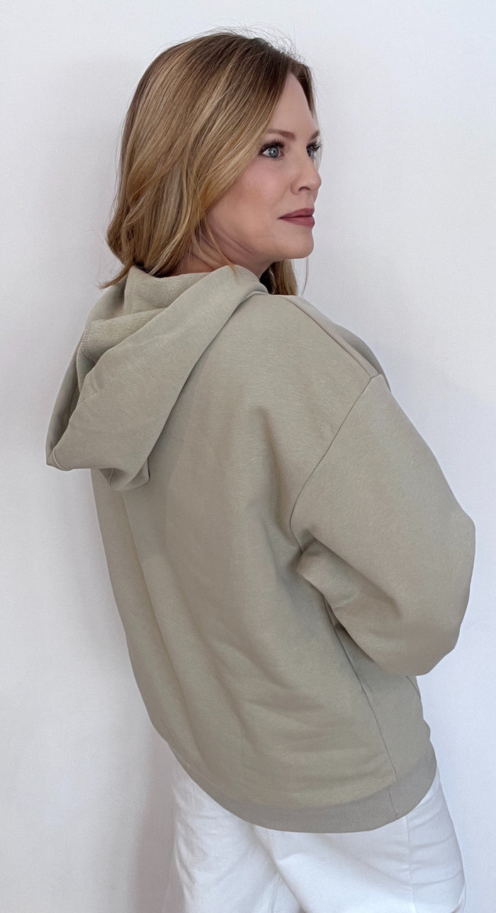 The Perfect Hoodie-Desert Sage