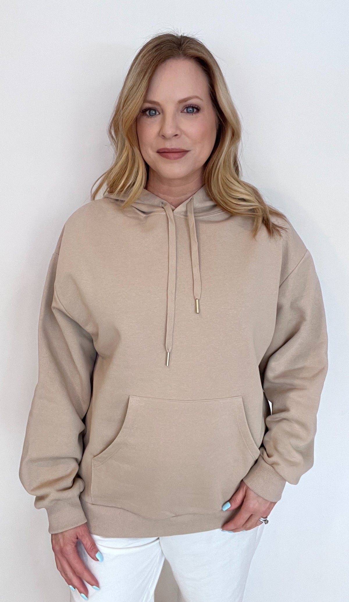 The Perfect Hoodie-Taupe