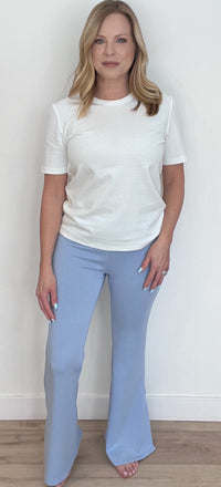 Yoga Modal Pants-Periwinkle Blue
