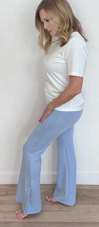 Yoga Modal Pants-Periwinkle Blue