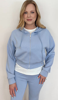 Yoga Modal Hoodie-Periwinkle Blue