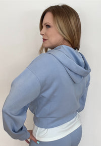Yoga Modal Hoodie-Periwinkle Blue