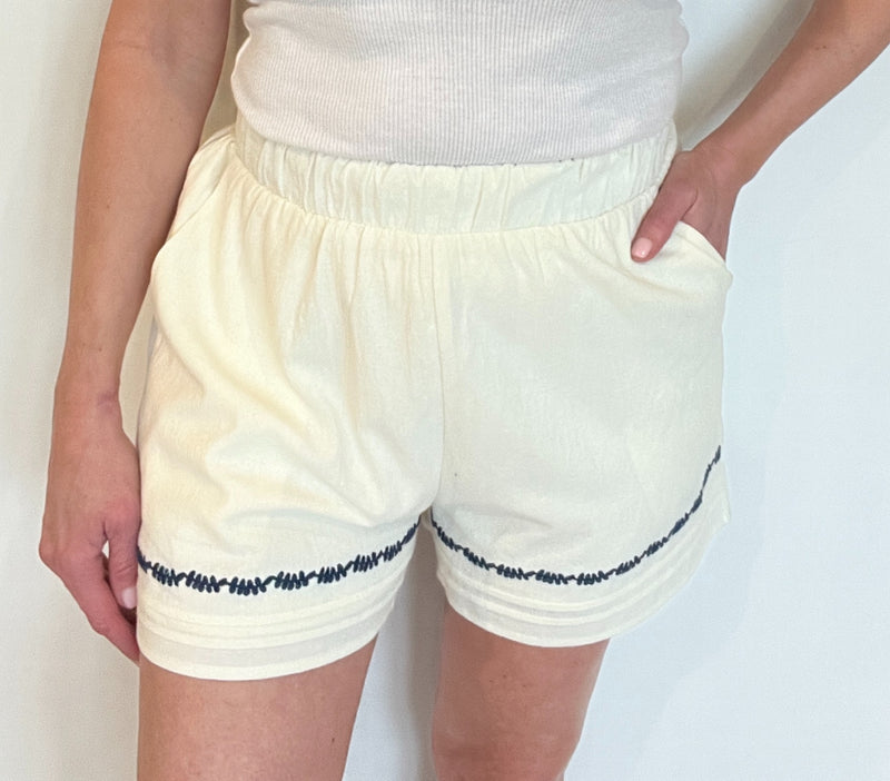 Barcelona Embroidered Shorts