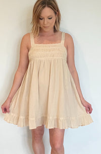 Sandy Cotton Dress