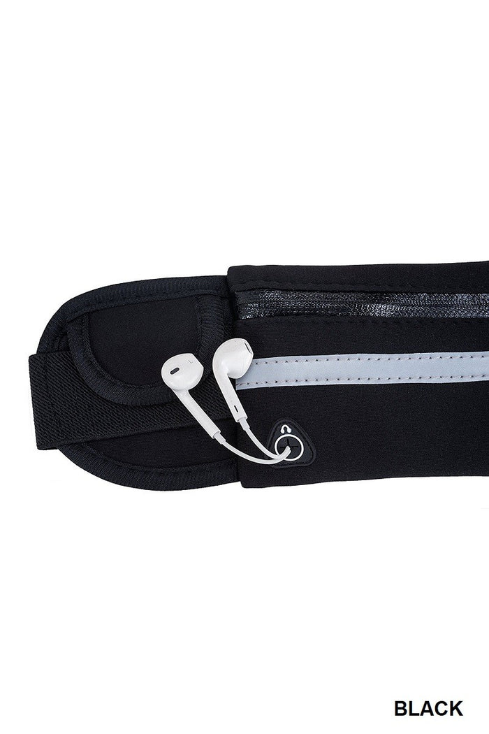 Runner Waist Bag-Black