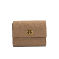 Rita Vegan Leather Wallet-Taupe