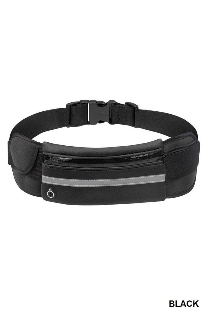 Runner Waist Bag-Black