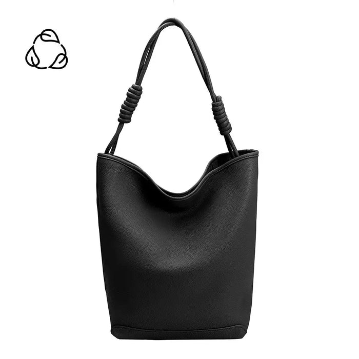 Adeline Vegan Tote-Black