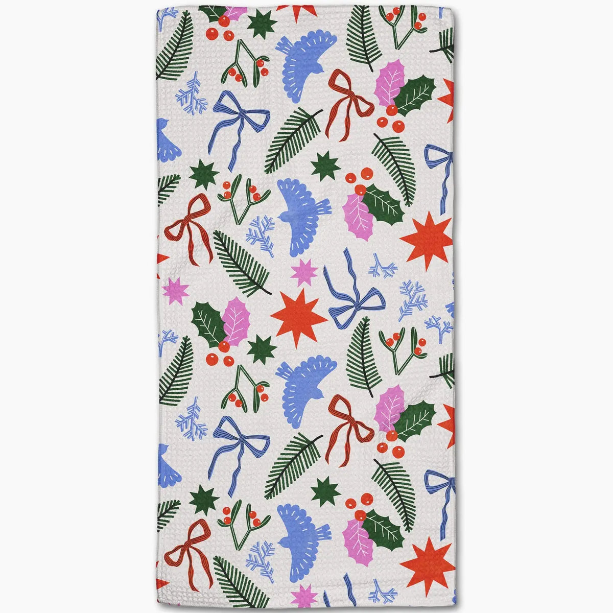 Christmas Garden Party Bar Towel