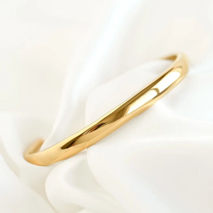 Dome Cuff Bracelet-Gold