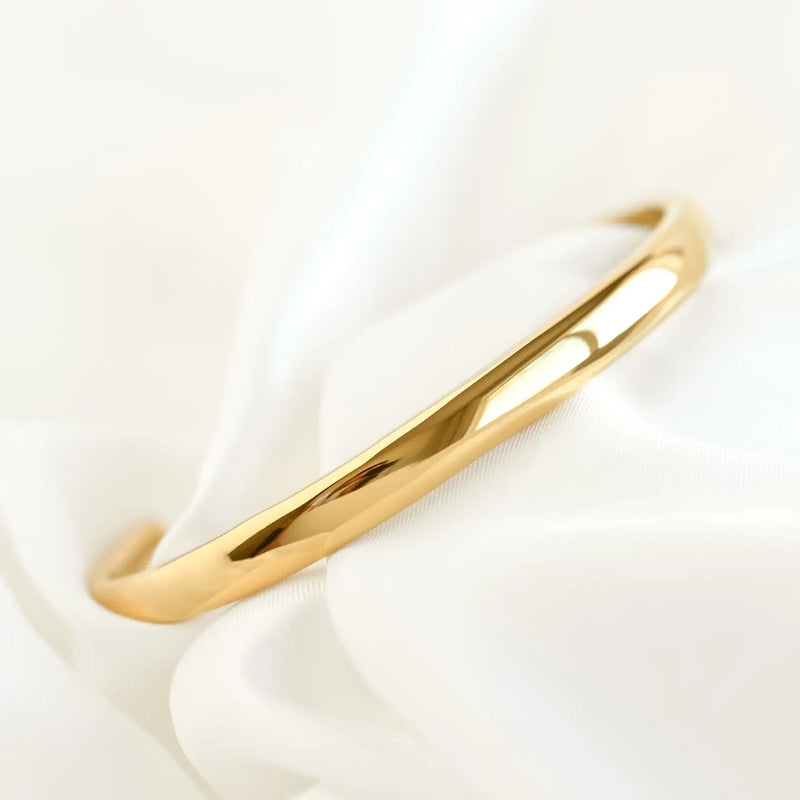 Dome Cuff Bracelet-Gold