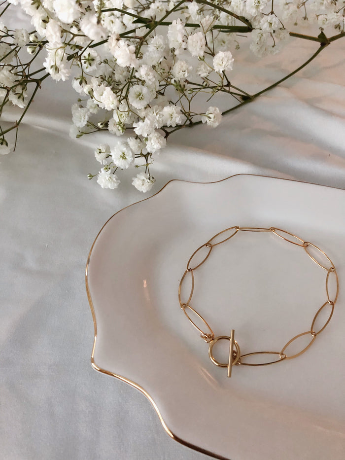 Oval Cable Bracelet